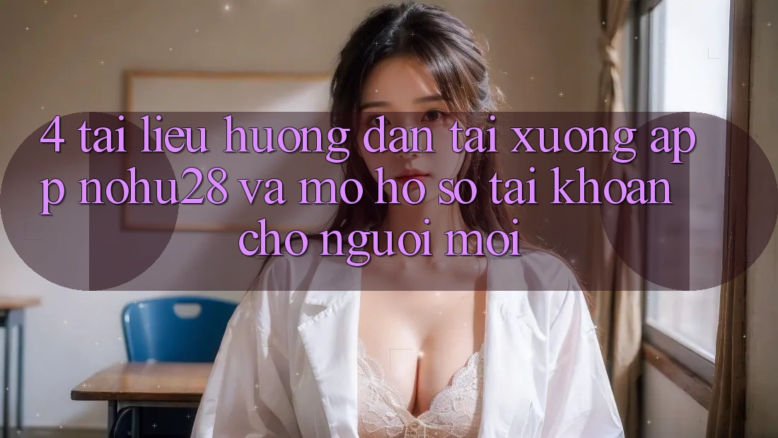 4. Tài liệu hướng dẫn Tải xuống App Nohu28 Và Mở hồ sơ Tài Khoản Cho Người Mới 4. Tài liệu hướng dẫn Tải xuống App Nohu28 Và Mở hồ sơ Tài Khoản Cho Người Mới