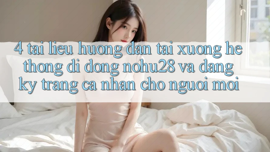 4. Tài liệu hướng dẫn Tải xuống Hệ thống di động Nohu28 Và Đăng Ký Trang cá nhân Cho Người Mới 4. Tài liệu hướng dẫn Tải xuống Hệ thống di động Nohu28 Và Đăng Ký Trang cá nhân Cho Người Mới