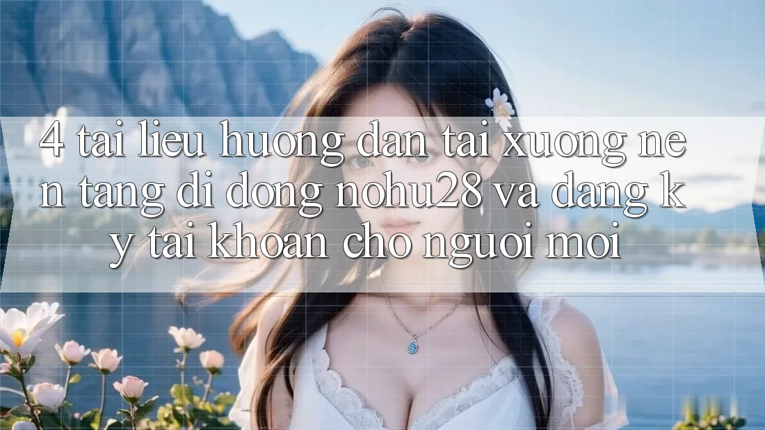 4. Tài liệu hướng dẫn Tải xuống Nền tảng di động Nohu28 Và Đăng Ký Tài Khoản Cho Người Mới 4. Tài liệu hướng dẫn Tải xuống Nền tảng di động Nohu28 Và Đăng Ký Tài Khoản Cho Người Mới