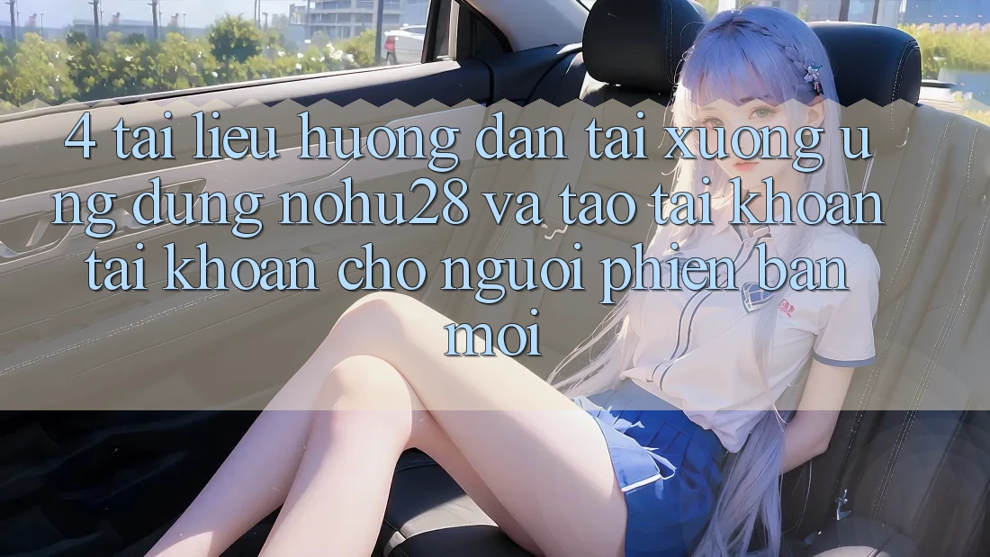 4. Tài liệu hướng dẫn Tải xuống Ứng dụng Nohu28 Và Tạo tài khoản Tài Khoản Cho Người Phiên bản mới