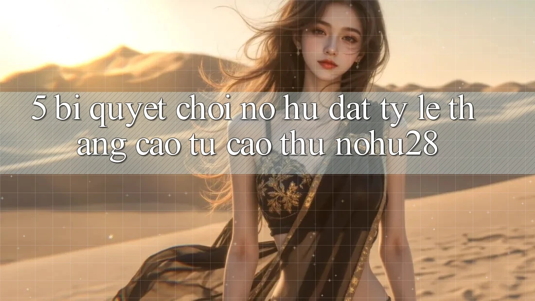 5. Bí Quyết Chơi Nổ Hũ Đạt Tỷ Lệ Thắng Cao Từ Cao Thủ Nohu28