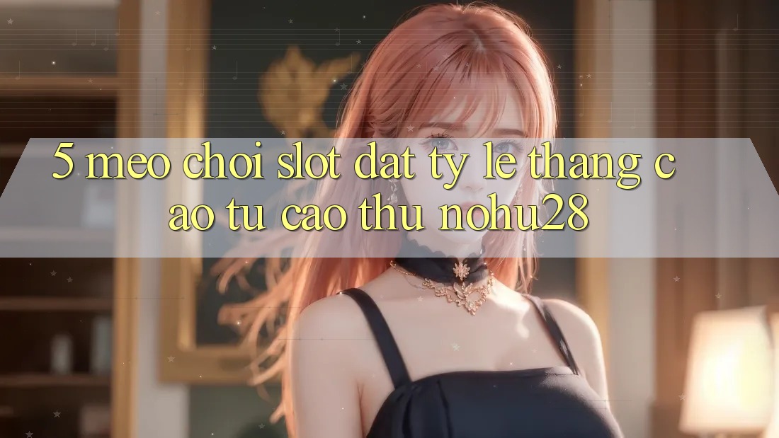 5. Mẹo Chơi Slot Đạt Tỷ Lệ Thắng Cao Từ Cao Thủ Nohu28