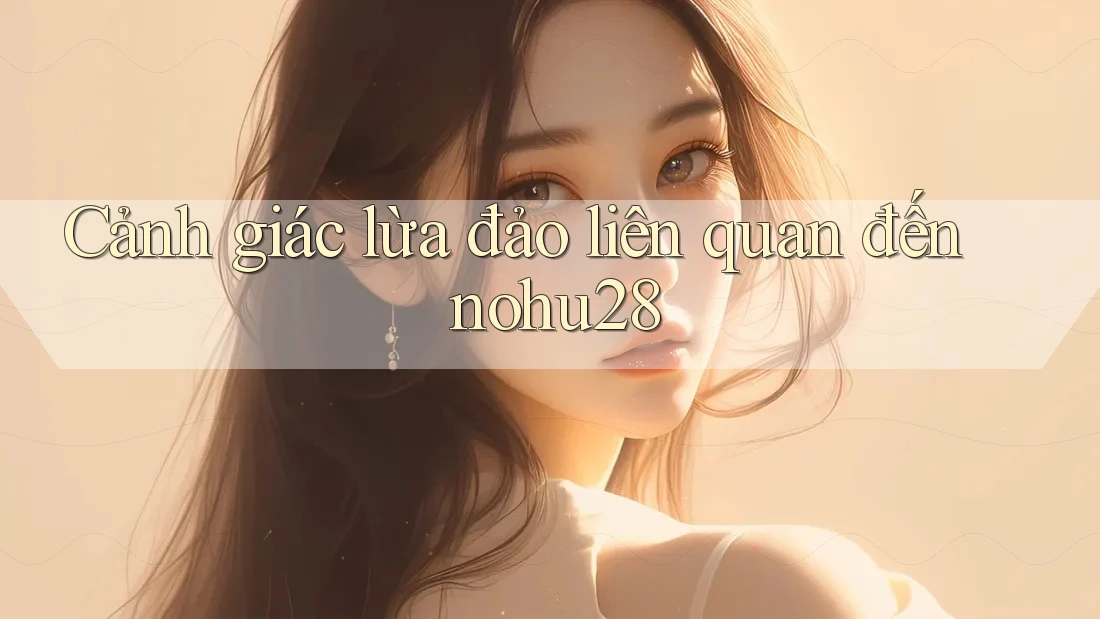 Cảnh giác lừa đảo liên quan đến nohu28 Cảnh giác lừa đảo liên quan đến nohu28