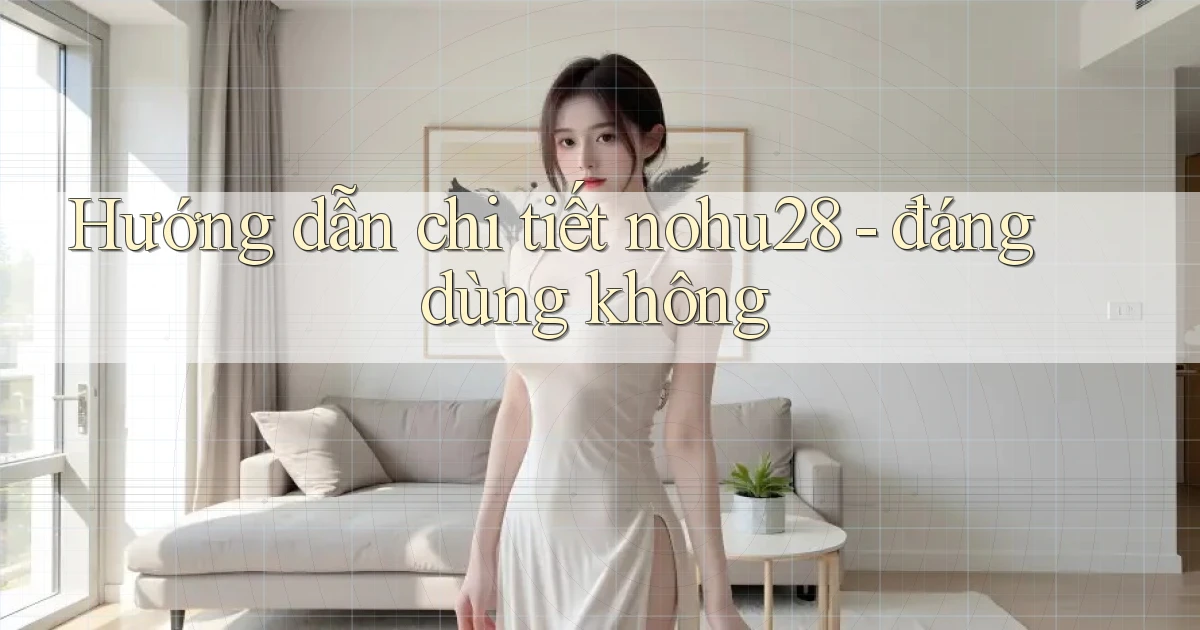 Hướng dẫn chi tiết nohu28   đáng dùng không