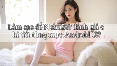 Làm sao để Nohu28 đánh giá chi tiết từng mục Android 10