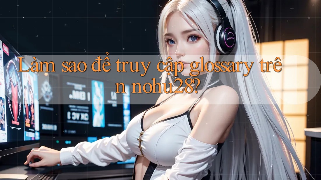 Làm sao để truy cập glossary trên nohu28?