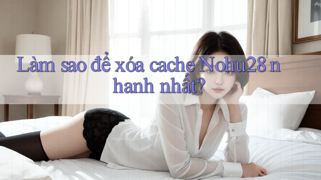 Làm sao để xóa cache Nohu28 nhanh nhất?