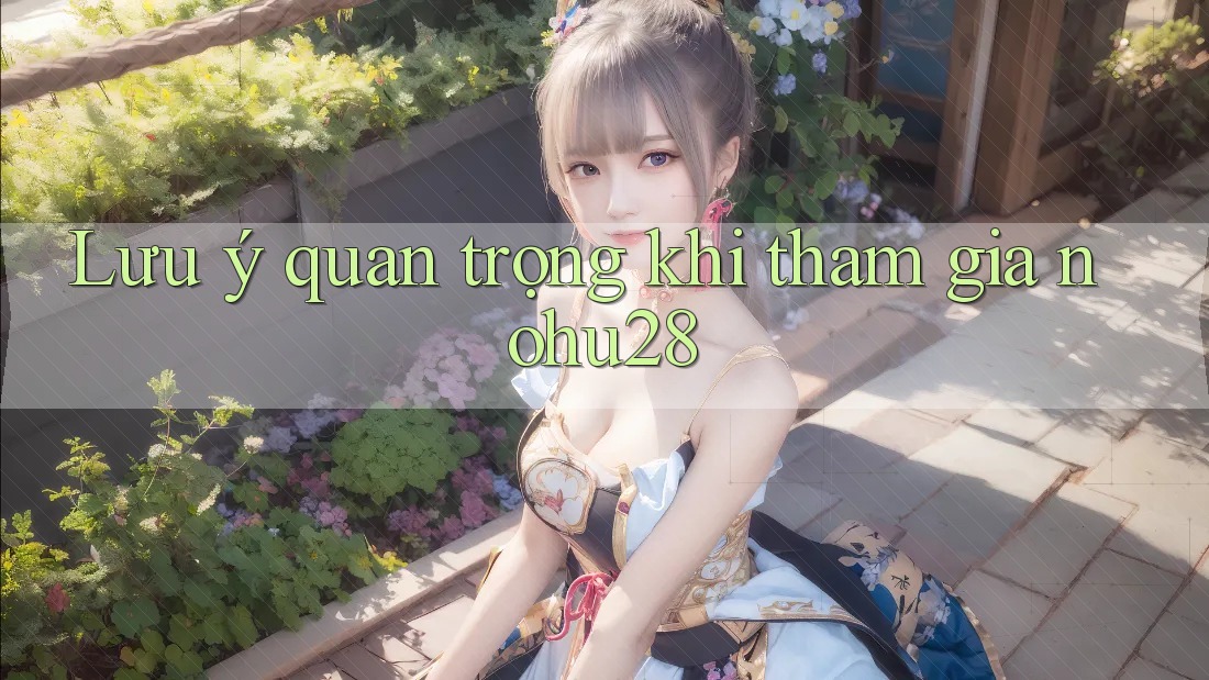 Lưu ý quan trọng khi tham gia nohu28 Lưu ý quan trọng khi tham gia nohu28