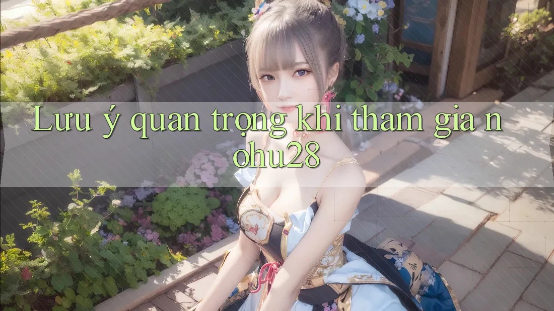 Lưu ý quan trọng khi tham gia nohu28 Lưu ý quan trọng khi tham gia nohu28