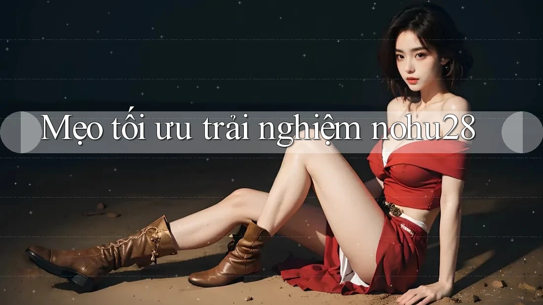 Mẹo tối ưu trải nghiệm nohu28 Mẹo tối ưu trải nghiệm nohu28