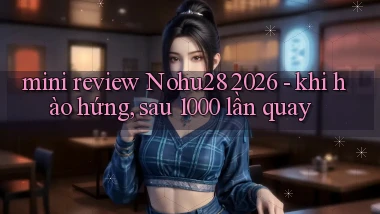 mini review Nohu28 2026   khi hào hứng, sau 1000 lần quay