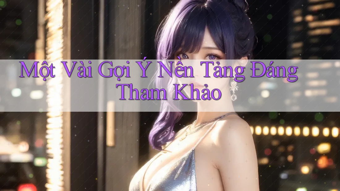 Một Vài Gợi Ý Nền Tảng Đáng Tham Khảo Một Vài Gợi Ý Nền Tảng Đáng Tham Khảo