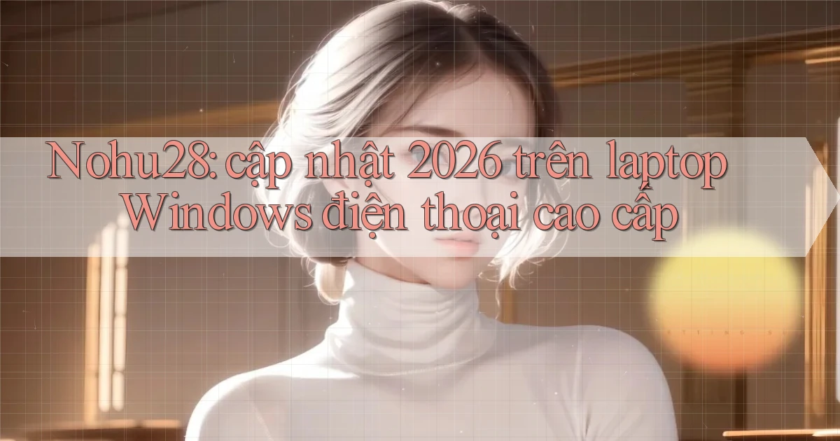 Nohu28 cập nhật 2026 trên laptop Windows điện thoại cao cấp