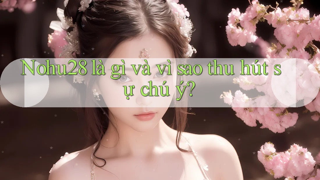 Nohu28 là gì và vì sao thu hút sự chú ý? Nohu28 là gì và vì sao thu hút sự chú ý?