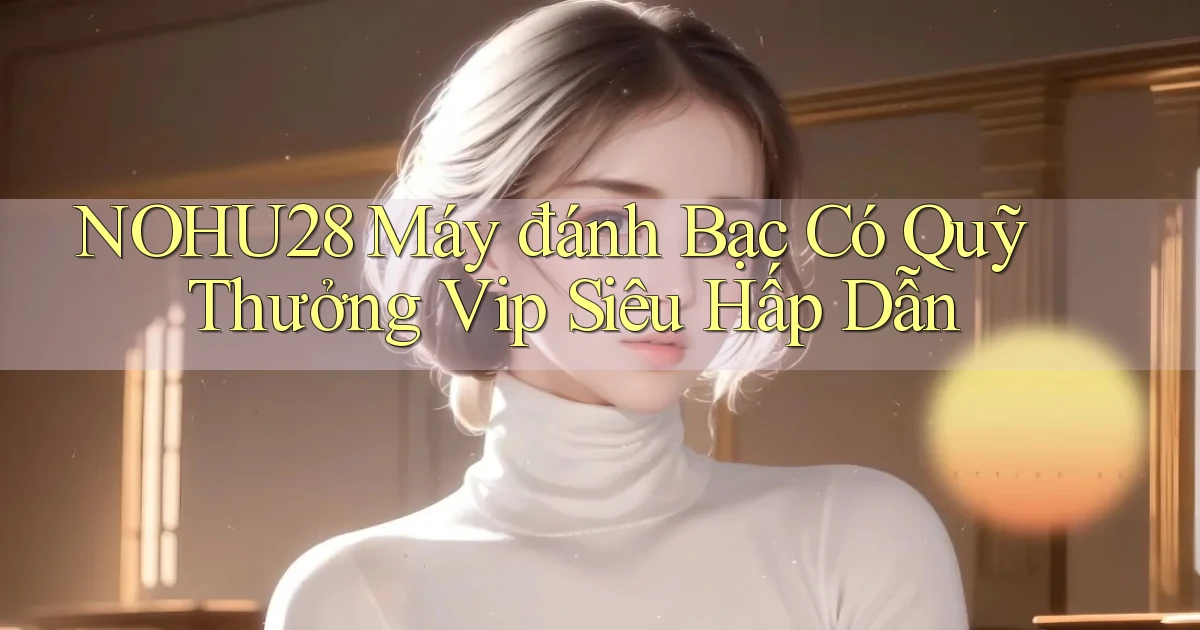 nohu28  máy đánh bạc có quỹ thưởng vip siêu hấp dẫn
