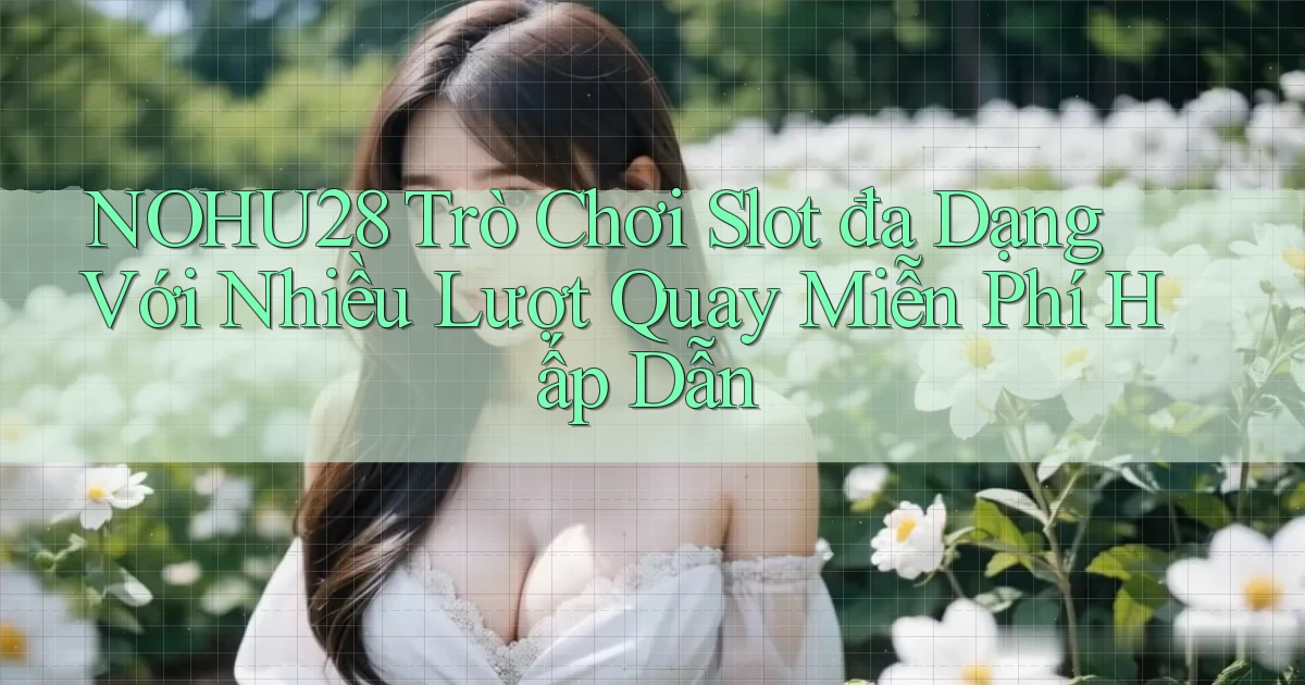 nohu28  trò chơi slot đa dạng với nhiều lượt quay miễn phí hấp dẫn