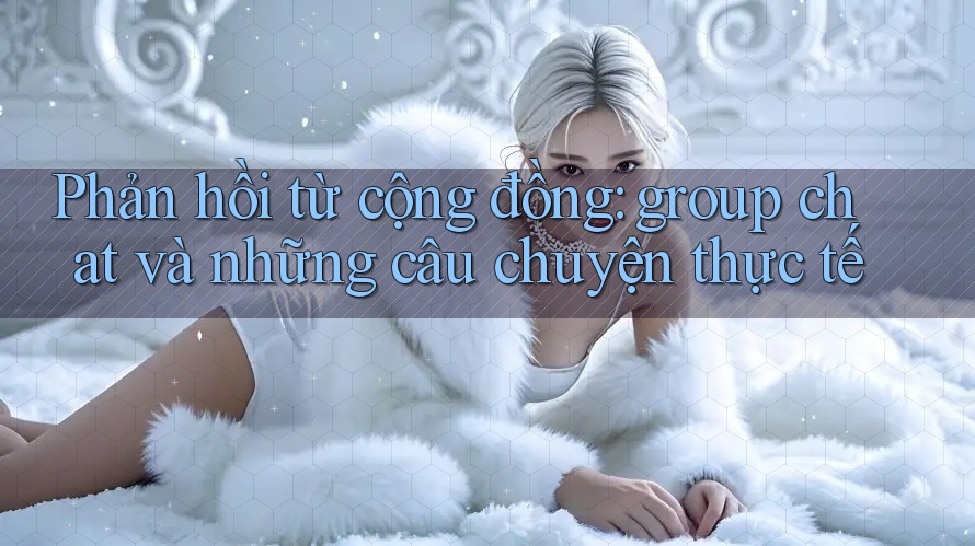Phản hồi từ cộng đồng: group chat và những câu chuyện thực tế