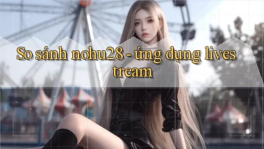 So sánh nohu28   ứng dụng livestream