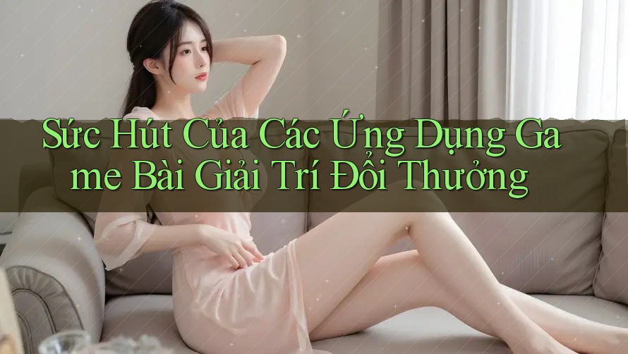 Sức Hút Của Các Ứng Dụng Game Bài Giải Trí Đổi Thưởng