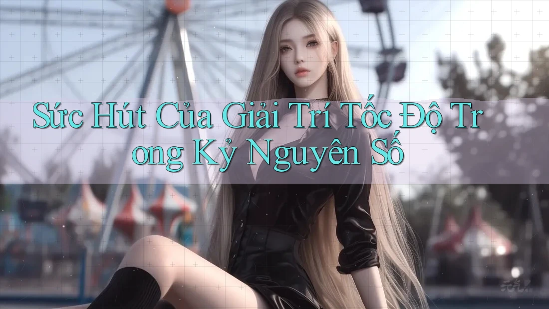 Sức Hút Của Giải Trí Tốc Độ Trong Kỷ Nguyên Số Sức Hút Của Giải Trí Tốc Độ Trong Kỷ Nguyên Số