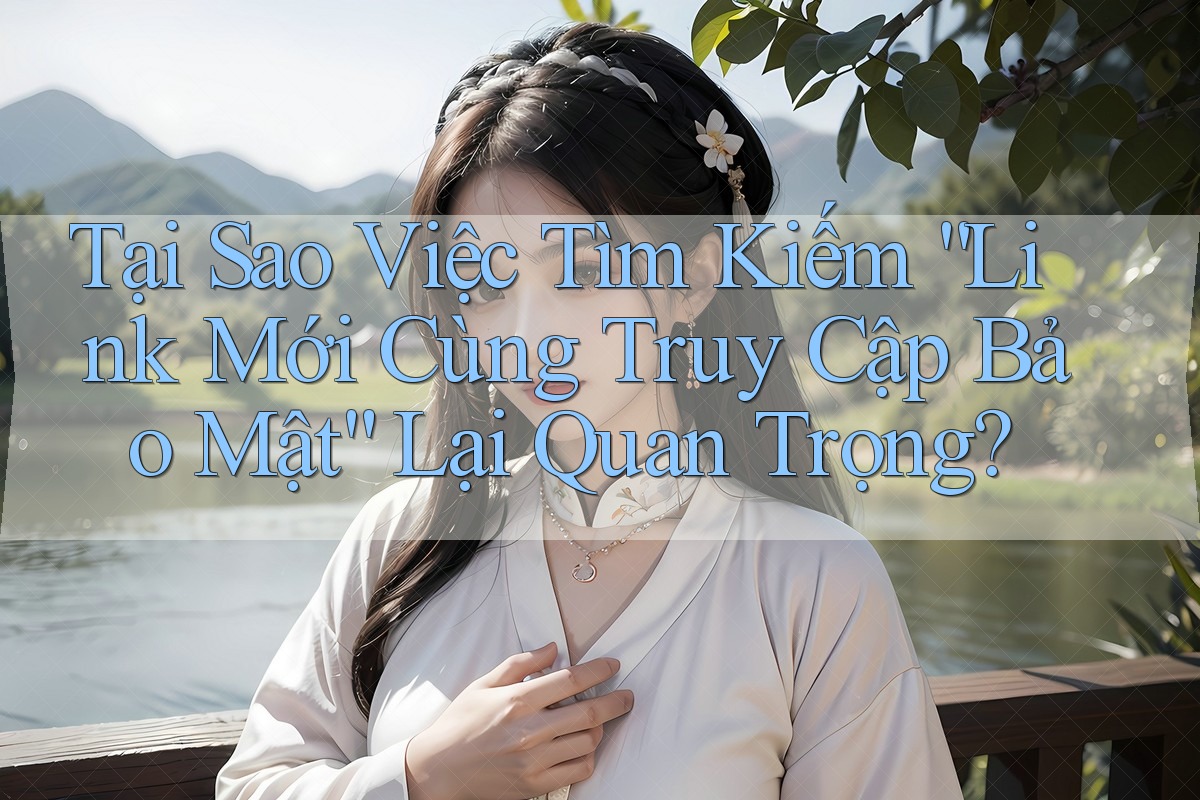 Tại Sao Việc Tìm Kiếm “Link Mới Cùng Truy Cập Bảo Mật” Lại Quan Trọng? Tại Sao Việc Tìm Kiếm “Link Mới Cùng Truy Cập Bảo Mật” Lại Quan Trọng?