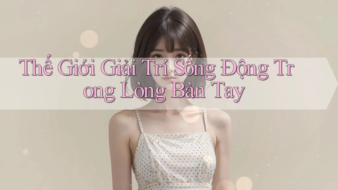 Thế Giới Giải Trí Sống Động Trong Lòng Bàn Tay Thế Giới Giải Trí Sống Động Trong Lòng Bàn Tay