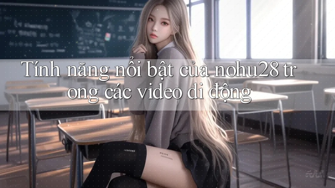Tính năng nổi bật của nohu28 trong các video di động Tính năng nổi bật của nohu28 trong các video di động