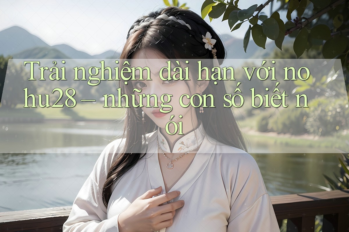 Trải nghiệm dài hạn với nohu28 – những con số biết nói Trải nghiệm dài hạn với nohu28 – những con số biết nói