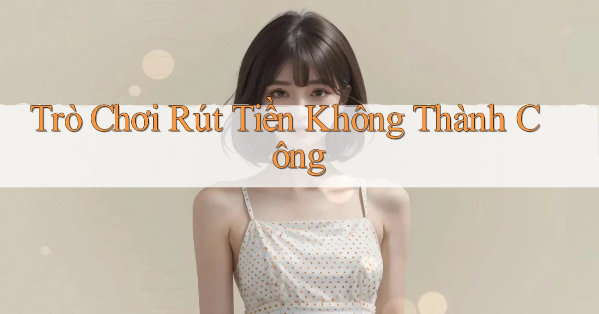 Trò chơi Rút tiền không thành công