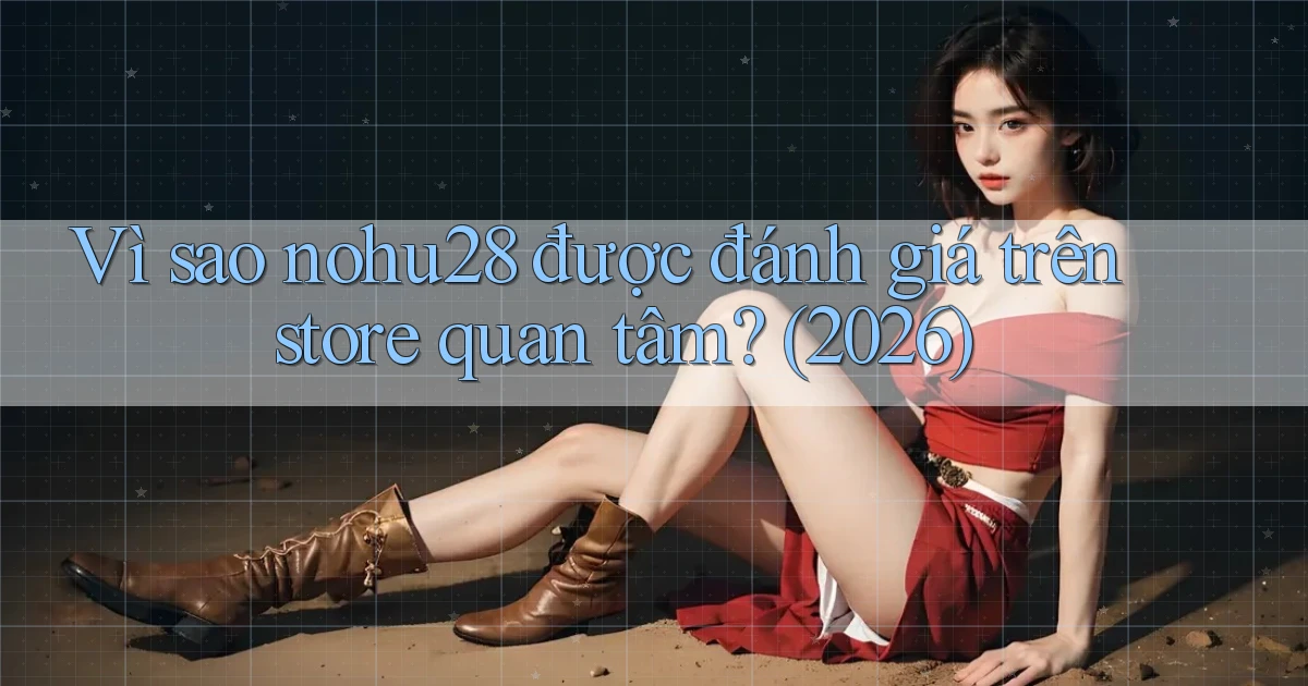 Vì sao nohu28 được đánh giá trên store quan tâm (2026)