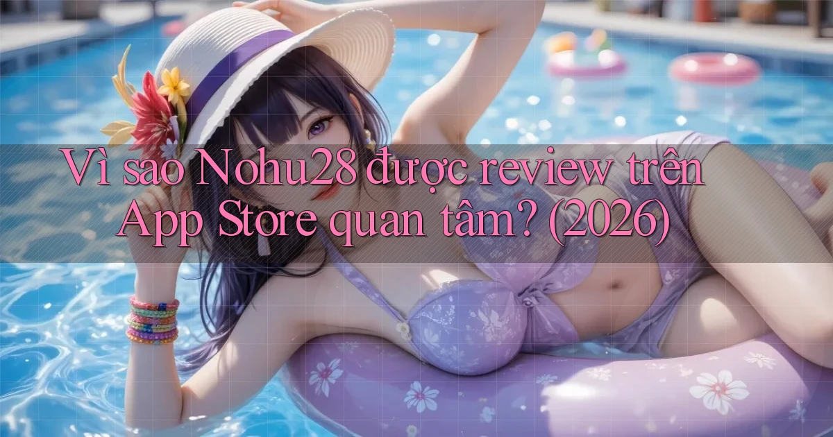 Vì sao Nohu28 được review trên App Store quan tâm (2026)